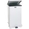 Rubbermaid Commercial Steel Step Waste Receptacle, 6.5 Gallon, 12x12x23, White RCPST12EPLWH - alternate 1